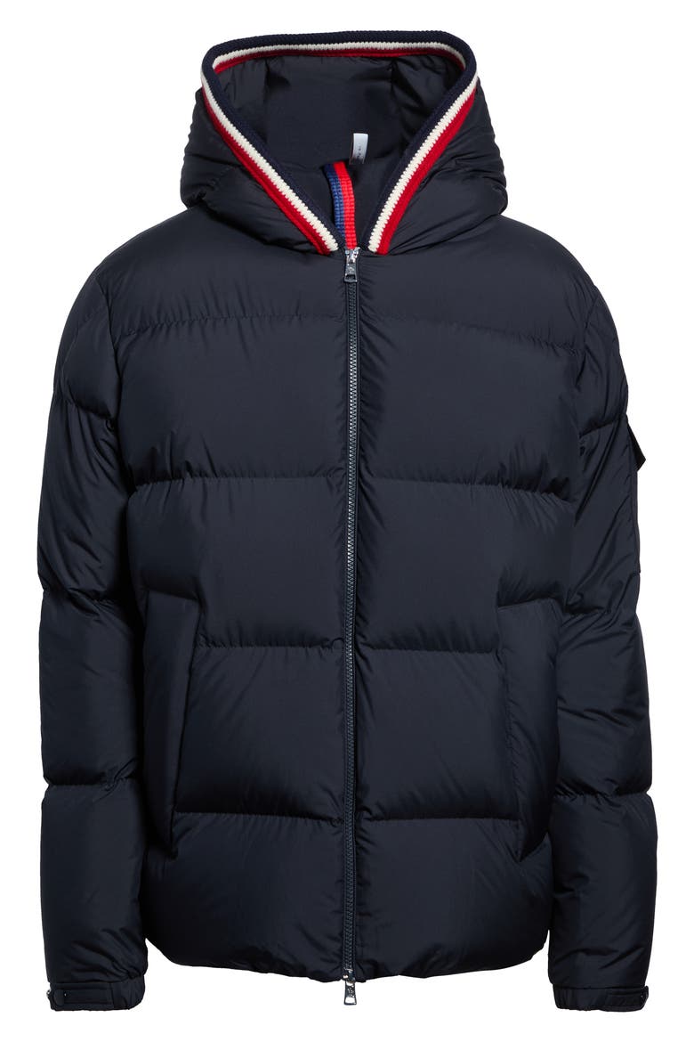 Lacfroid Down Puffer Jacket, Main, color, 778 NAVY