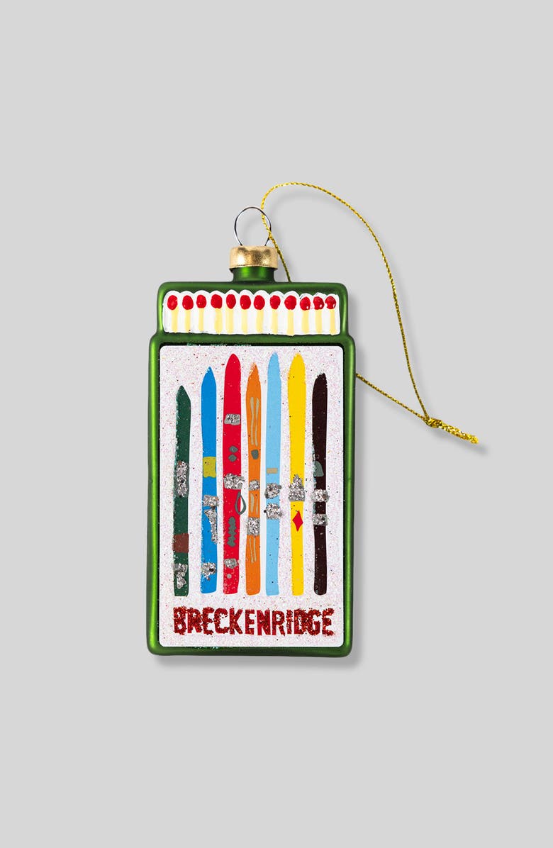 Furbish Matchbook Ornament - Breckenridge, Main, color,