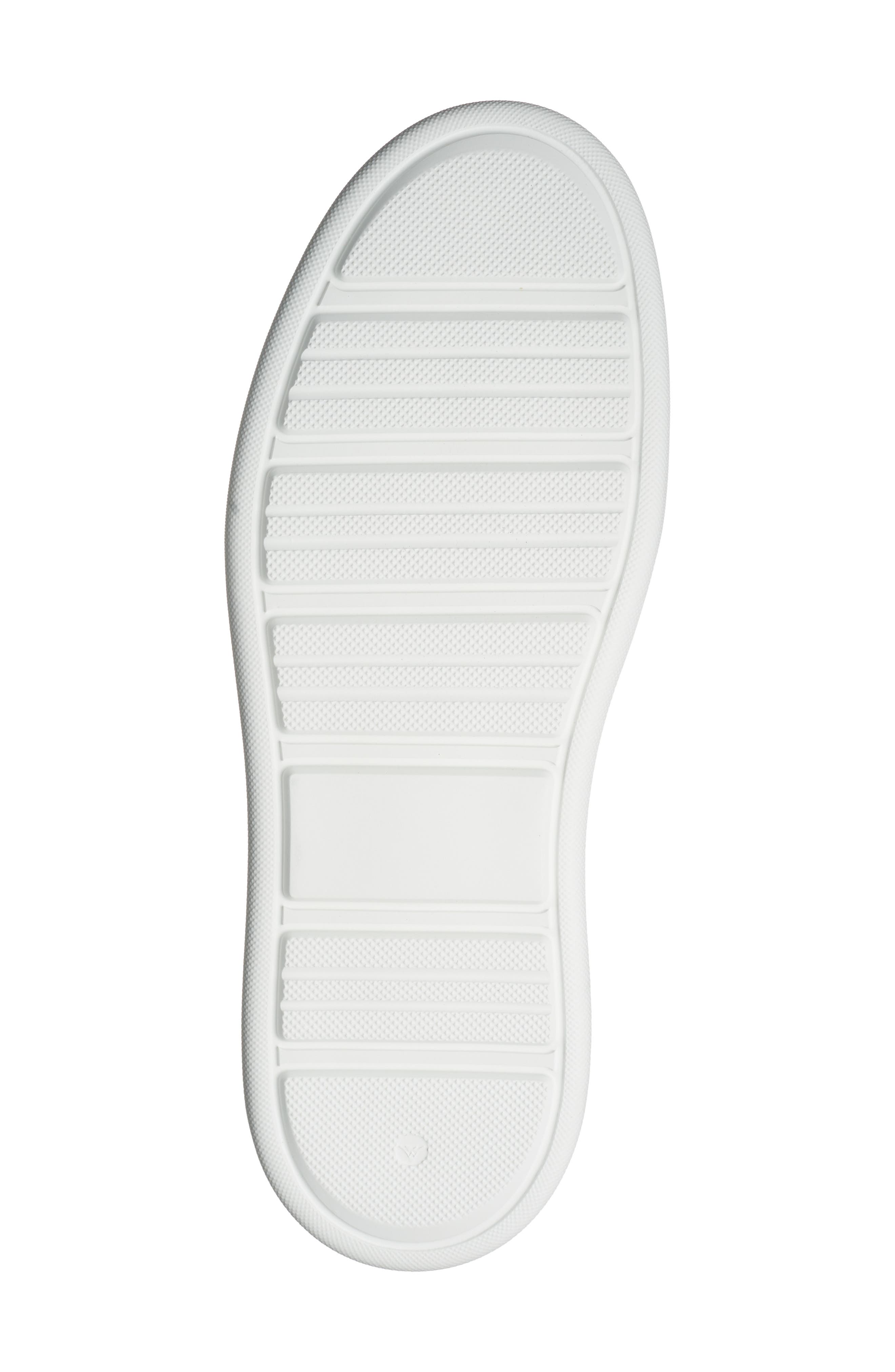 Roberto Cavalli Paneled Leather Sneaker, Alternate, color, White