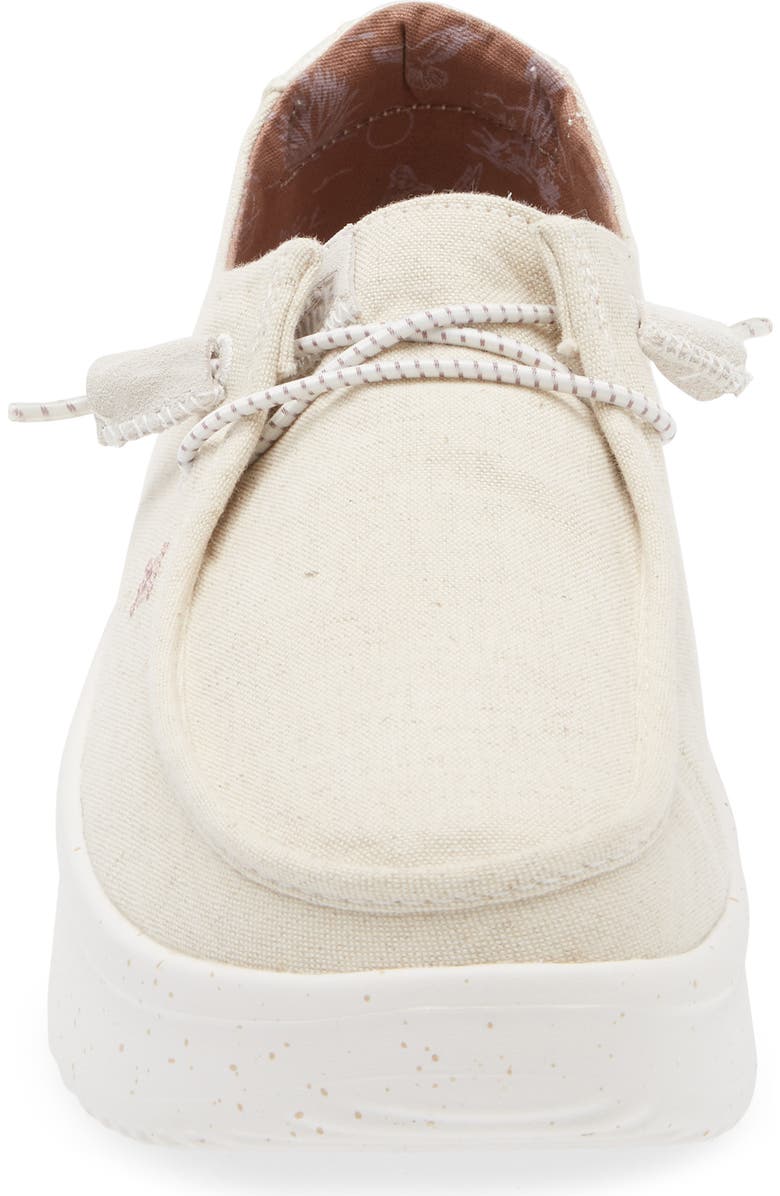 Hey Dude Wendy Peak Chambray Slip-On Moc Toe Shoe, Alternate, color,