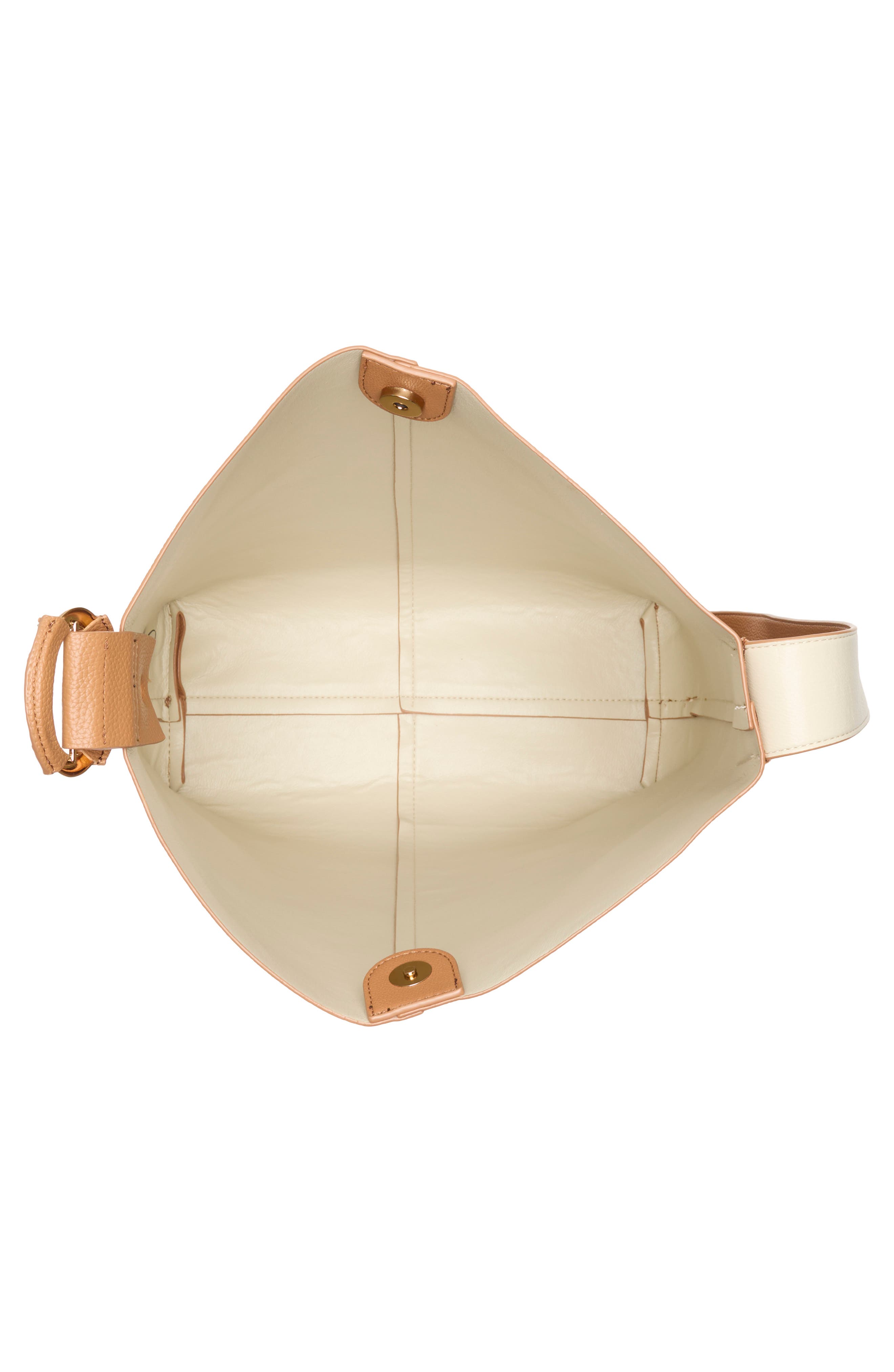 MUNDI SMALL LEATHER GOODS Erika Hobo Bag, Alternate, color, Cognac