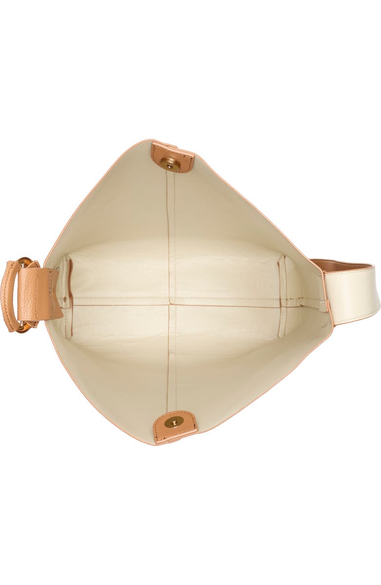 MUNDI SMALL LEATHER GOODS Erika Hobo Bag, Alternate, color, Cognac