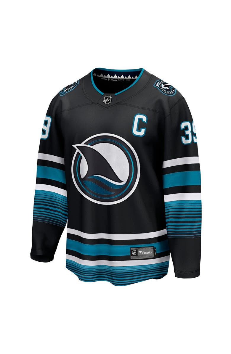FANATICS Men's Fanatics Logan Couture Black San Jose Sharks Alternate Premier Breakaway Player Jersey, Alternate, color, Black