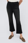 Kenneth Cole High Waist Crop Kick Flare Jeans