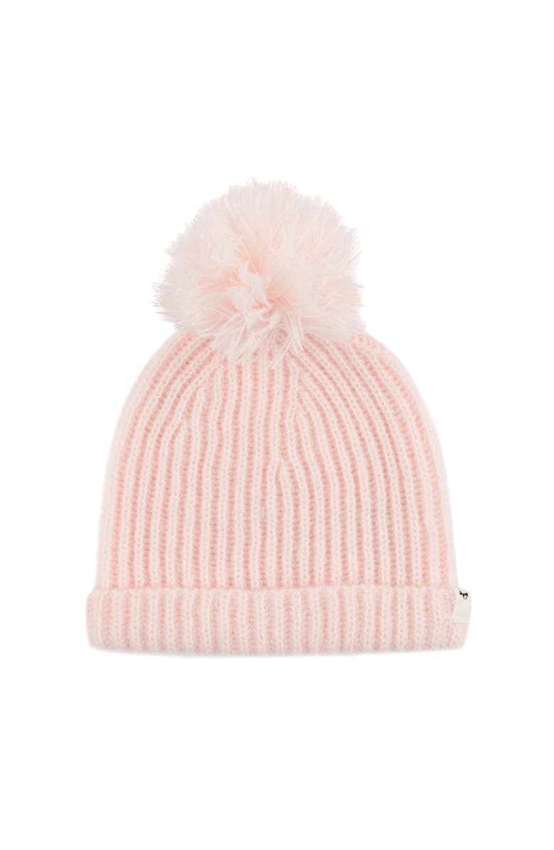 Oh baby! Brand Scandi Pom Hat- Infant, Main, color, Baby Pink