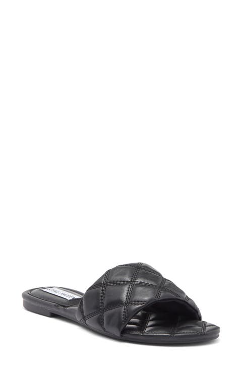 Perrie Quilted Slide Sandal (Women)
