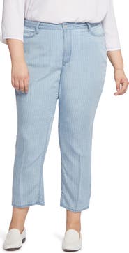 NYDJ Relaxed Ankle Straight Leg Jeans
