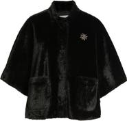 Wit & Wisdom Faux Fur Capelet