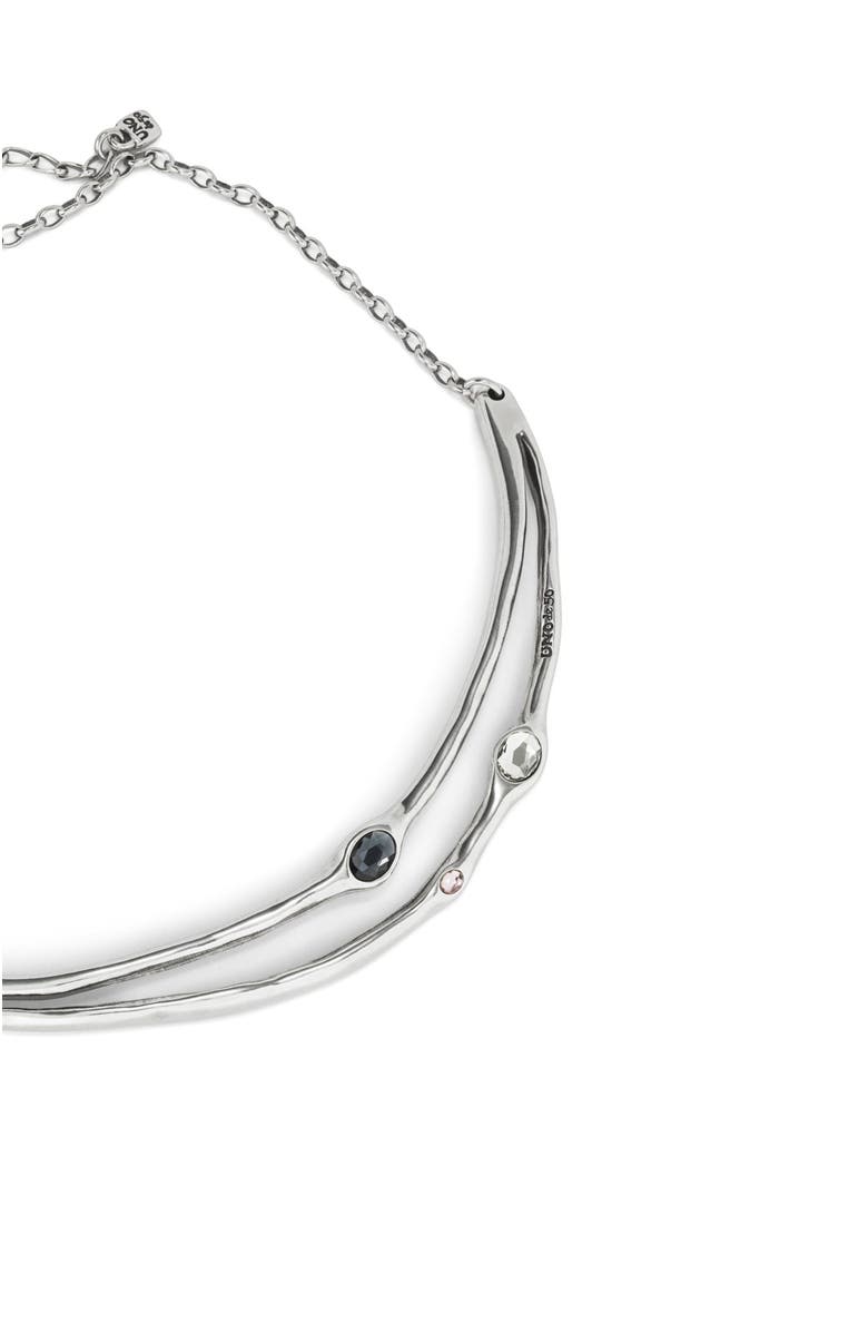 UNODE50 Multicolor Rigid Crystal Necklace, Alternate, color, 