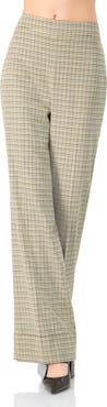 IVONNE High-Waisted Semi-Flare Trousers