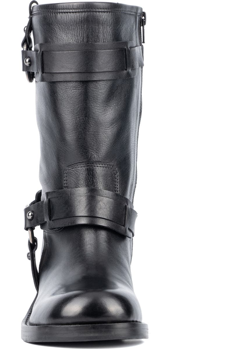 VINTAGE FOUNDRY Augusta Harness Strap Boot, Alternate, color, Black
