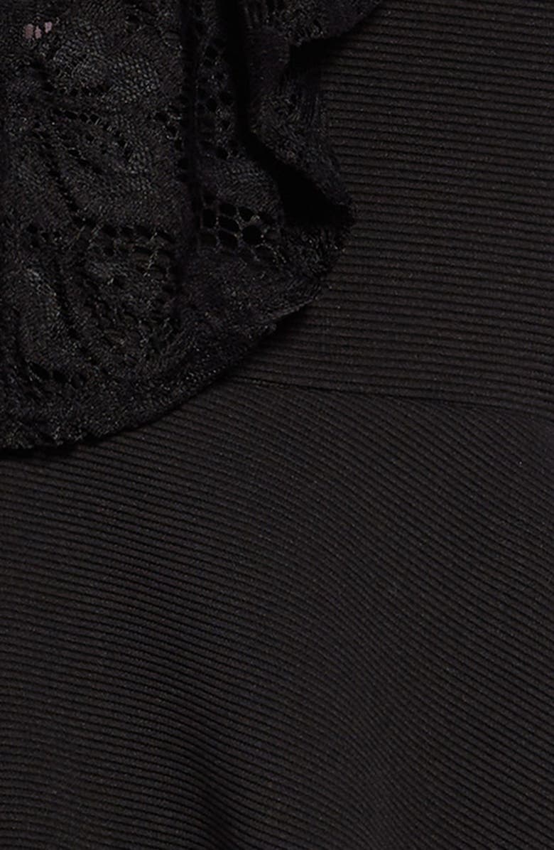 Ava & Yelly Lace Sleeve Skater Dress, Alternate, color,