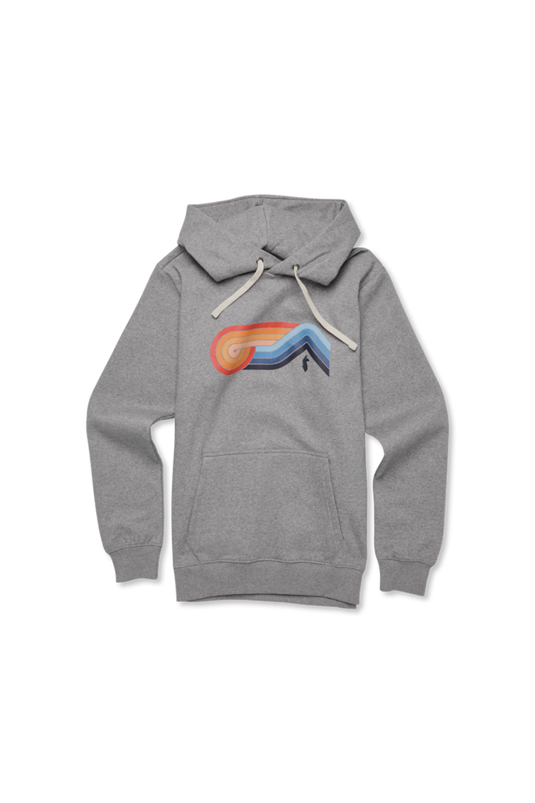Melting Sunset Pullover Hoodie - Men's, Alternate, color, Heather Grey