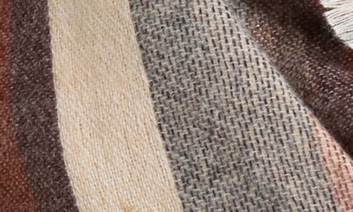 Vince Camuto Southwestern Blanket Scarf In Multi