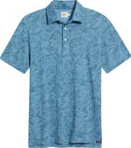 Faherty Retreat Floral Polo