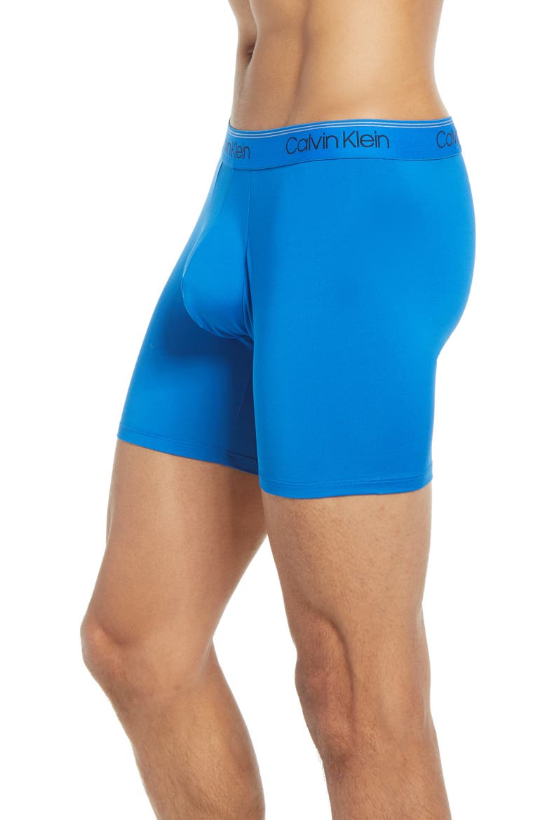5-Pack Performance Boxer Briefs, Alternate, color, BLUE COMBO