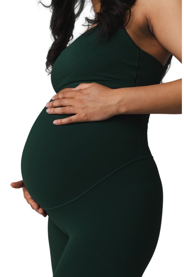 Cloud II Maternity Pant, Alternate, color, FOREST