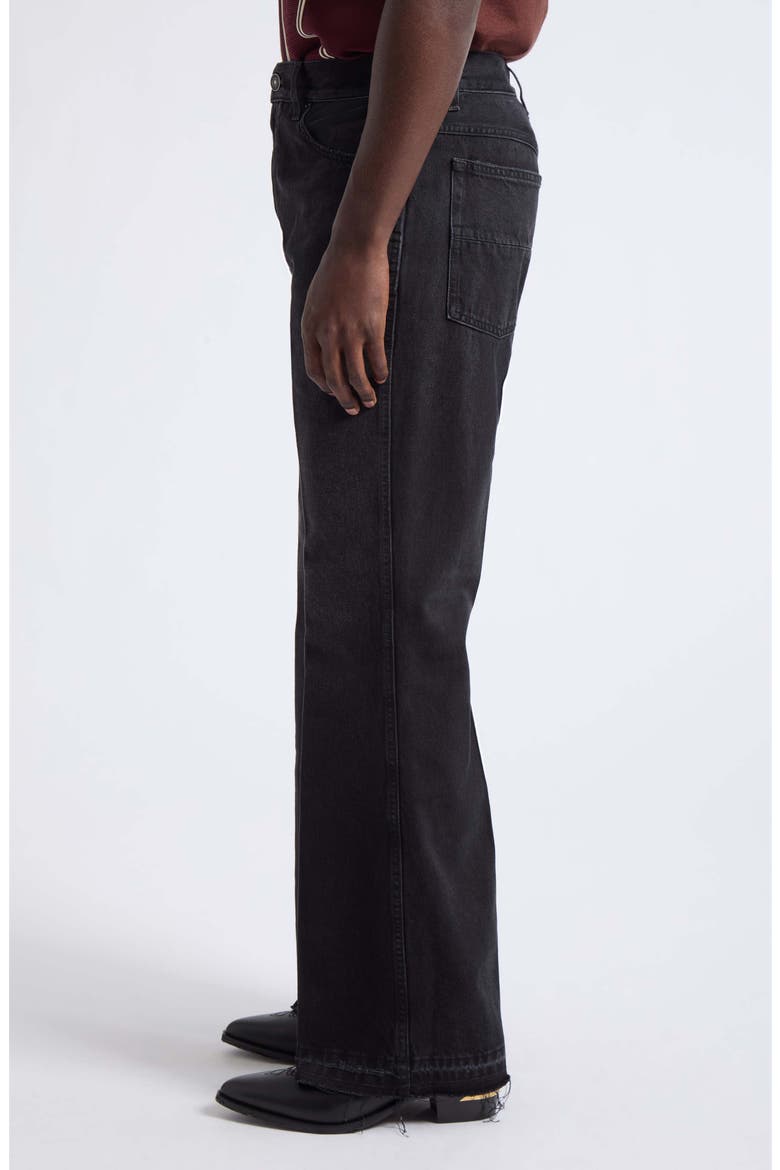 MA Fit Raw Hem Bootcut Jeans, Alternate, color, VINTAGE BLACK