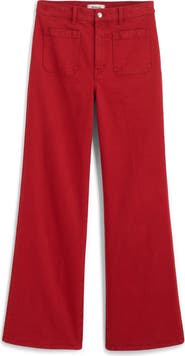 Madewell The Emmy Patch Pocket Wide Leg Pants