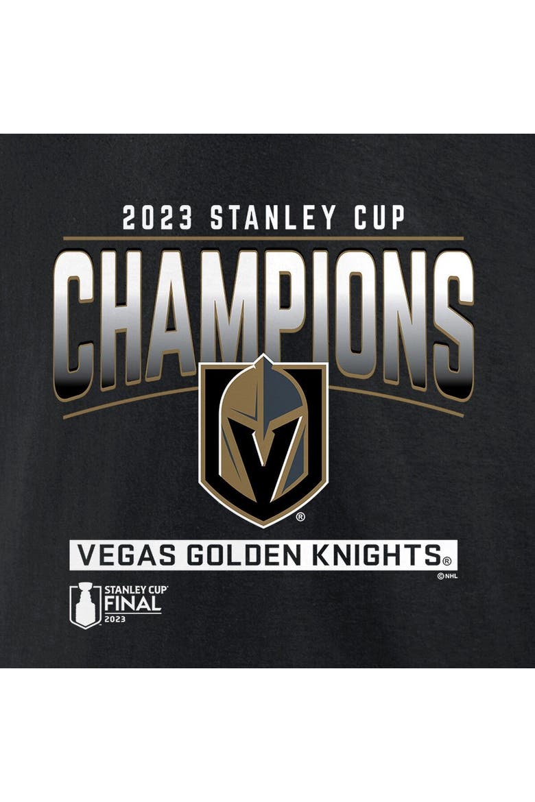 Men's Fanatics Branded  Black Vegas Golden Knights 2023 Stanley Cup Champions Signature Roster T-Shirt, Alternate, color, Black