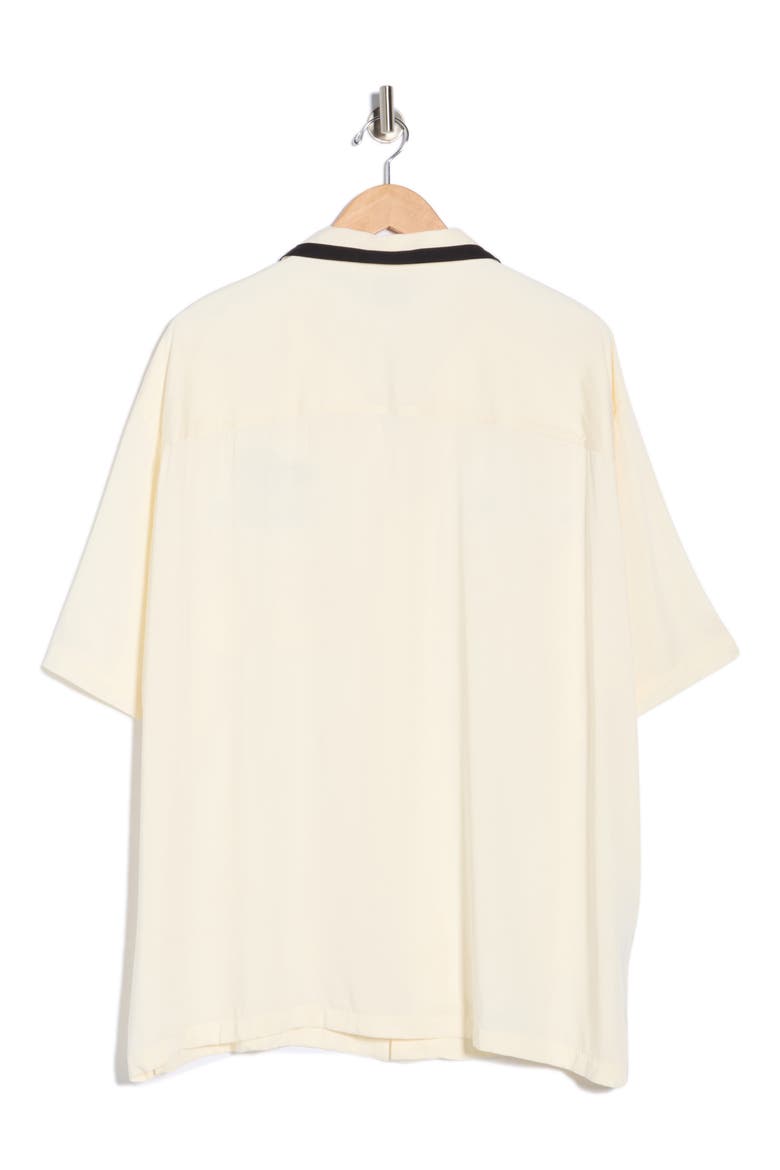 Efino Short Sleeve Button-Up Shirt, Alternate, color, WHISPER WHITE