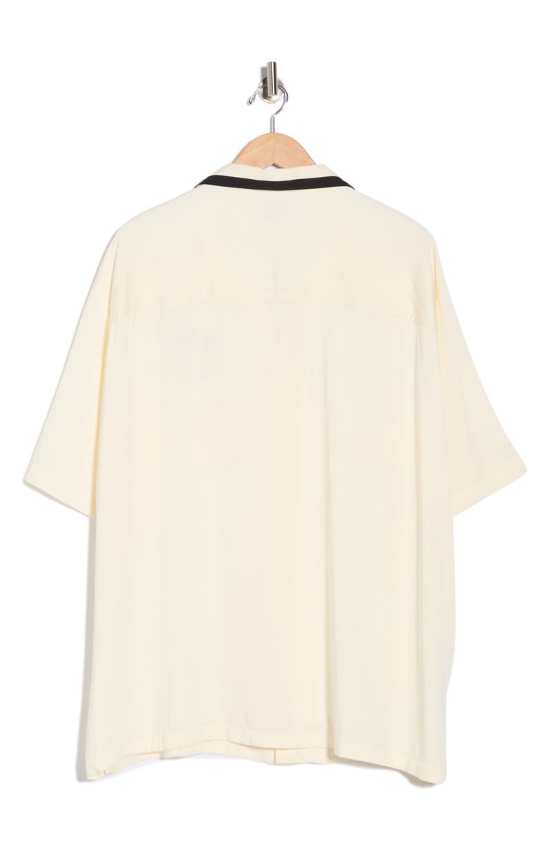 BOSS Efino Short Sleeve Button-Up Shirt, Alternate, color, Whisper White