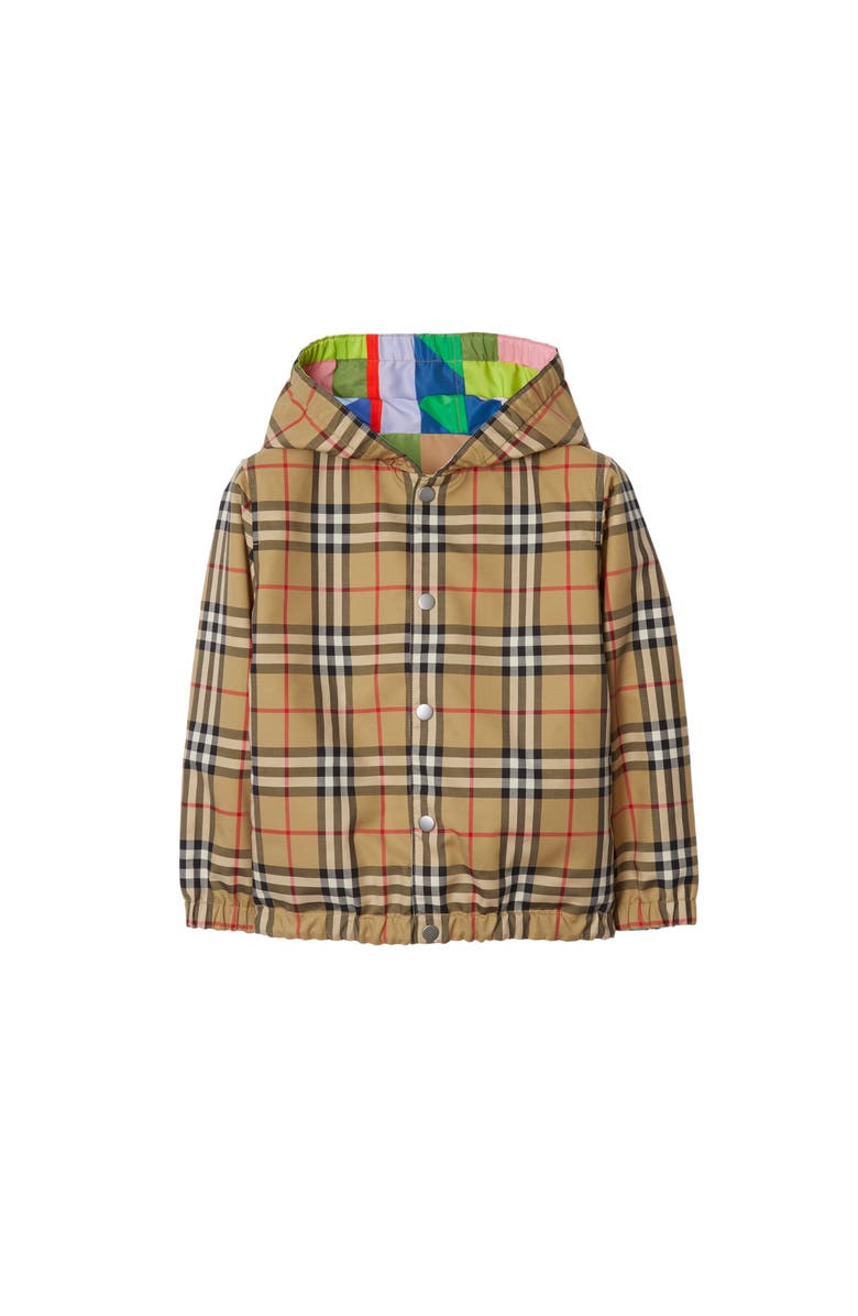 Burberry Check Reversible Jacket, Main, color, 