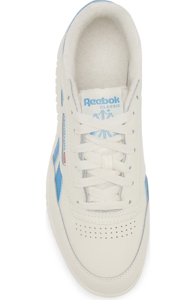 Reebok Club C Double Platform Sneaker, Alternate, color, Chalk Chalk Blue