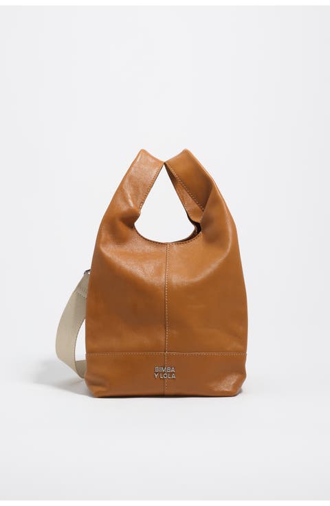 Medium Leather Tote Bag