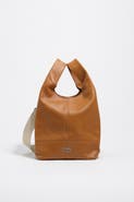 Bimba y Lola Medium Leather Tote Bag
