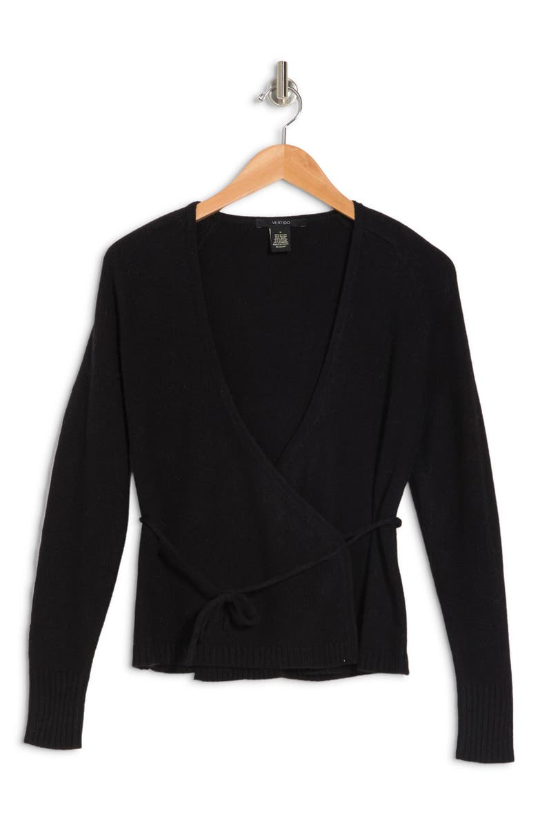 Vertigo Paris Vertigo Long Sleeve Wrap Top, Alternate, color, 