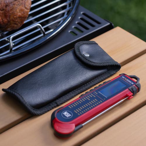Maverick Protective Leather Case For Pt-100 Thermometer In Black