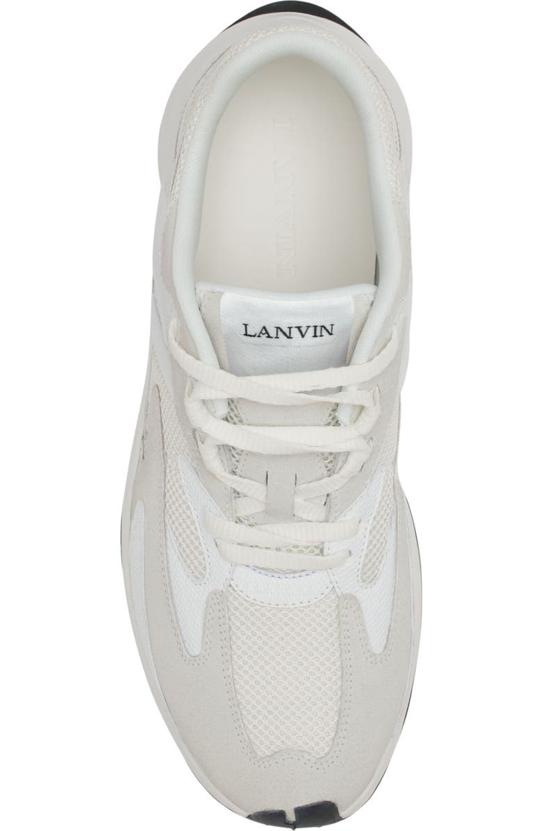 Lanvin JLA Mesh Sneakers, Alternate, color, White
