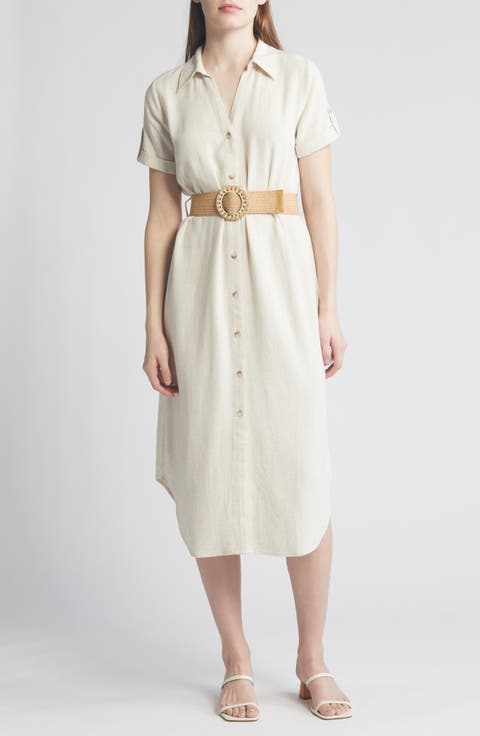 Belted Shirtdress