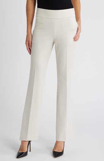 Anne Klein Pull On Straight Leg Pants Nordstrom