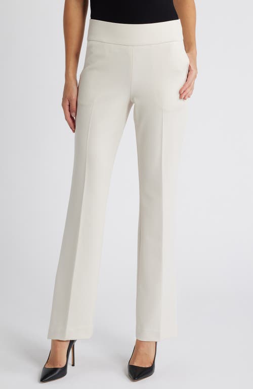 Anne Klein High Waist Flare Pants in Anne White 