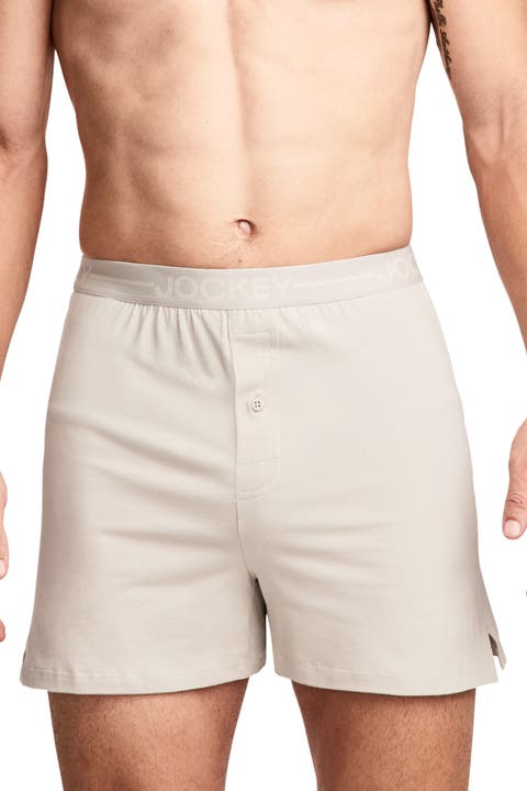 Men's Organic Cotton Stretch 4" Boxer