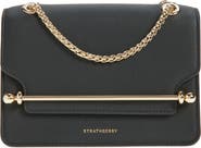Strathberry Mini East/West Leather Shoulder Bag