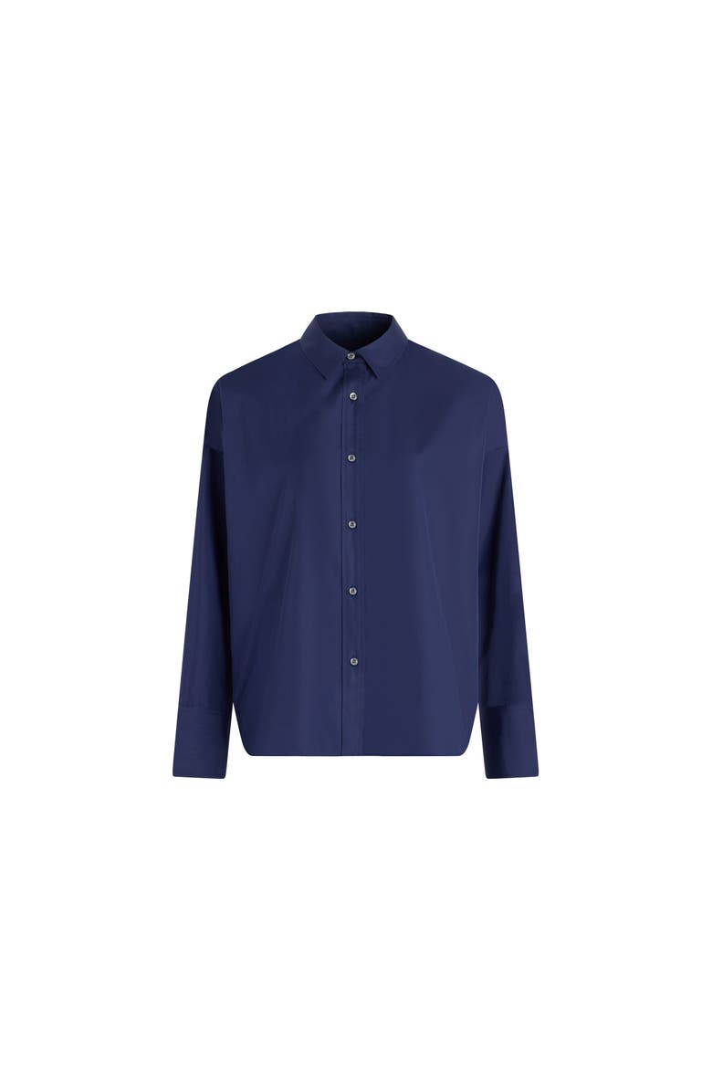 Callas Milano SIRENE Scarf-back Shirt, Alternate, color, Navy