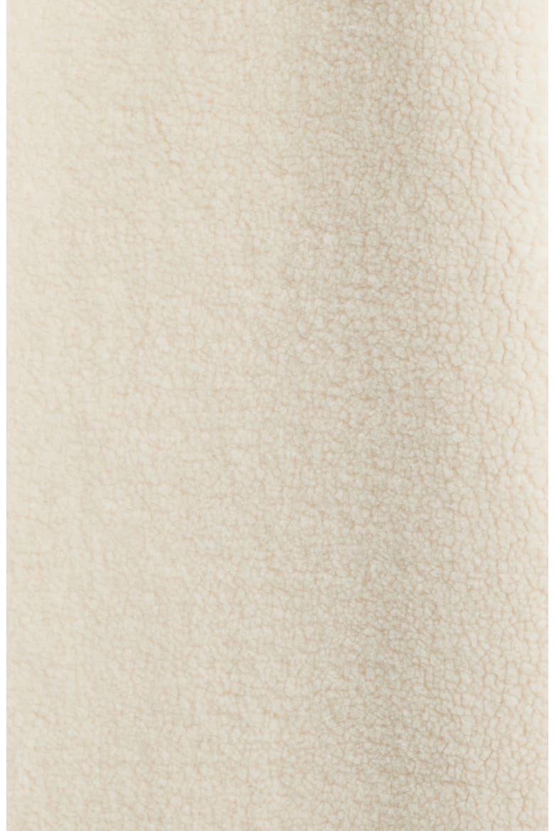 Calder Faux Fur Poncho Jacket, Alternate, color, CREAM
