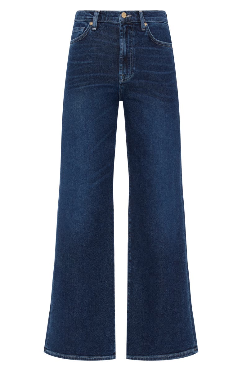 7 For All Mankind Jo Ultra High Rise Wide Leg Jeans, Alternate, color, Paradise Cove