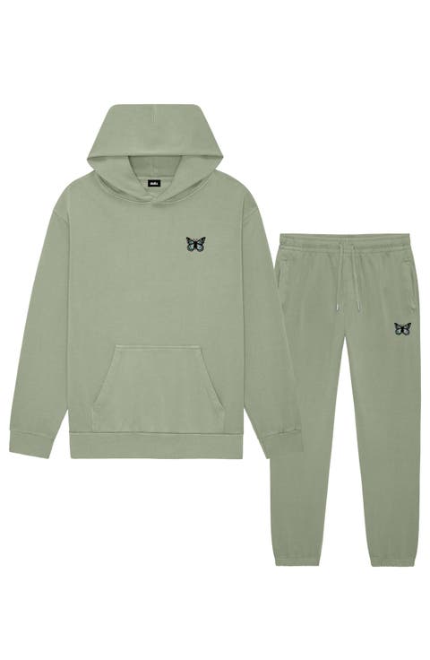 Butterfly Midweight Fleece Relaxed Sweatsuit