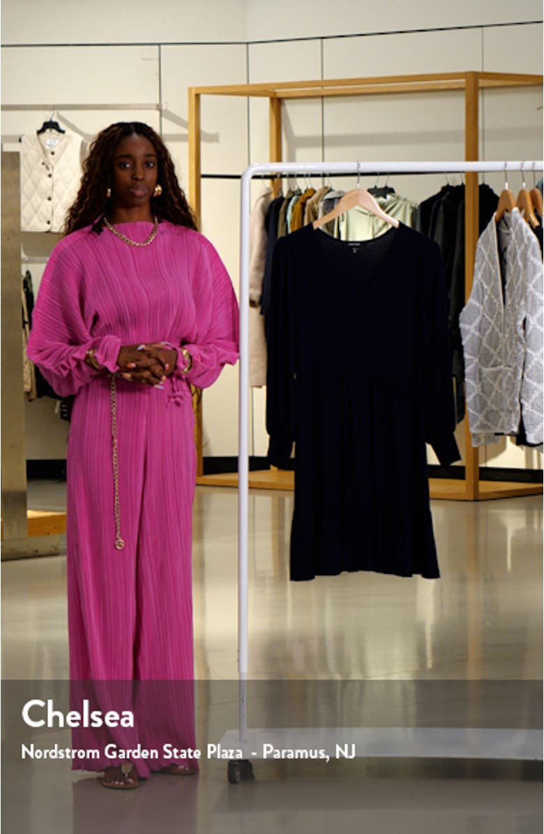 Tiered Long Sleeve Dress, sales video thumbnail