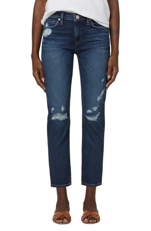 Nico Mid-Rise Straight Crop