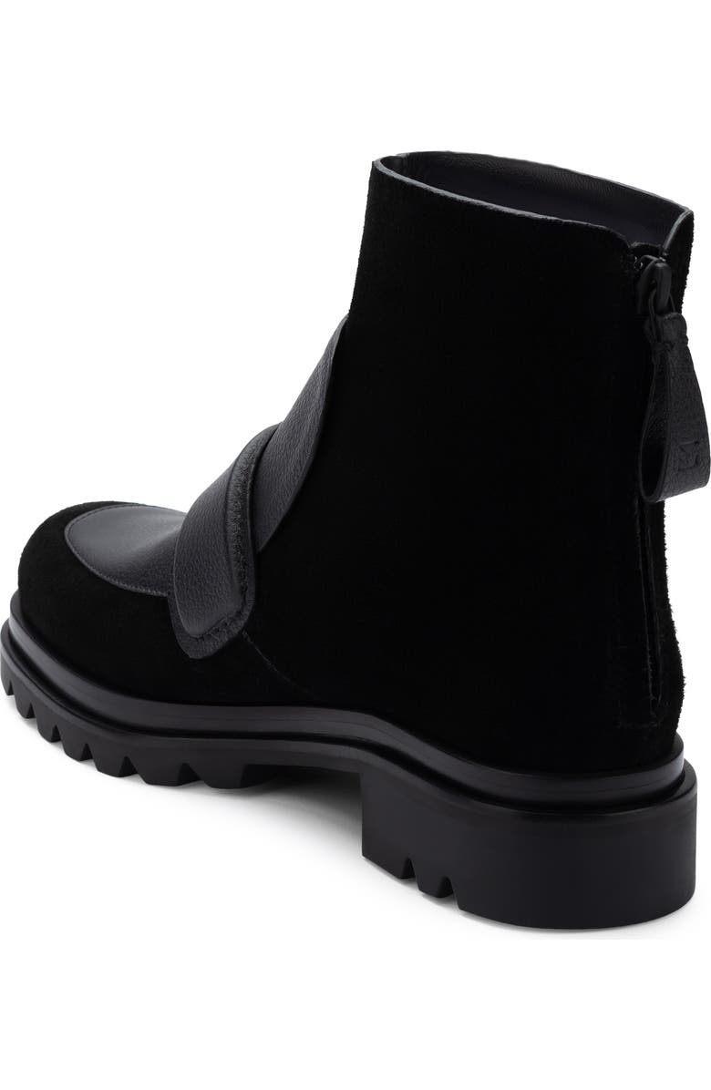 Mercedes Castillo Tumbled Leather Combat Boot, Alternate, color,