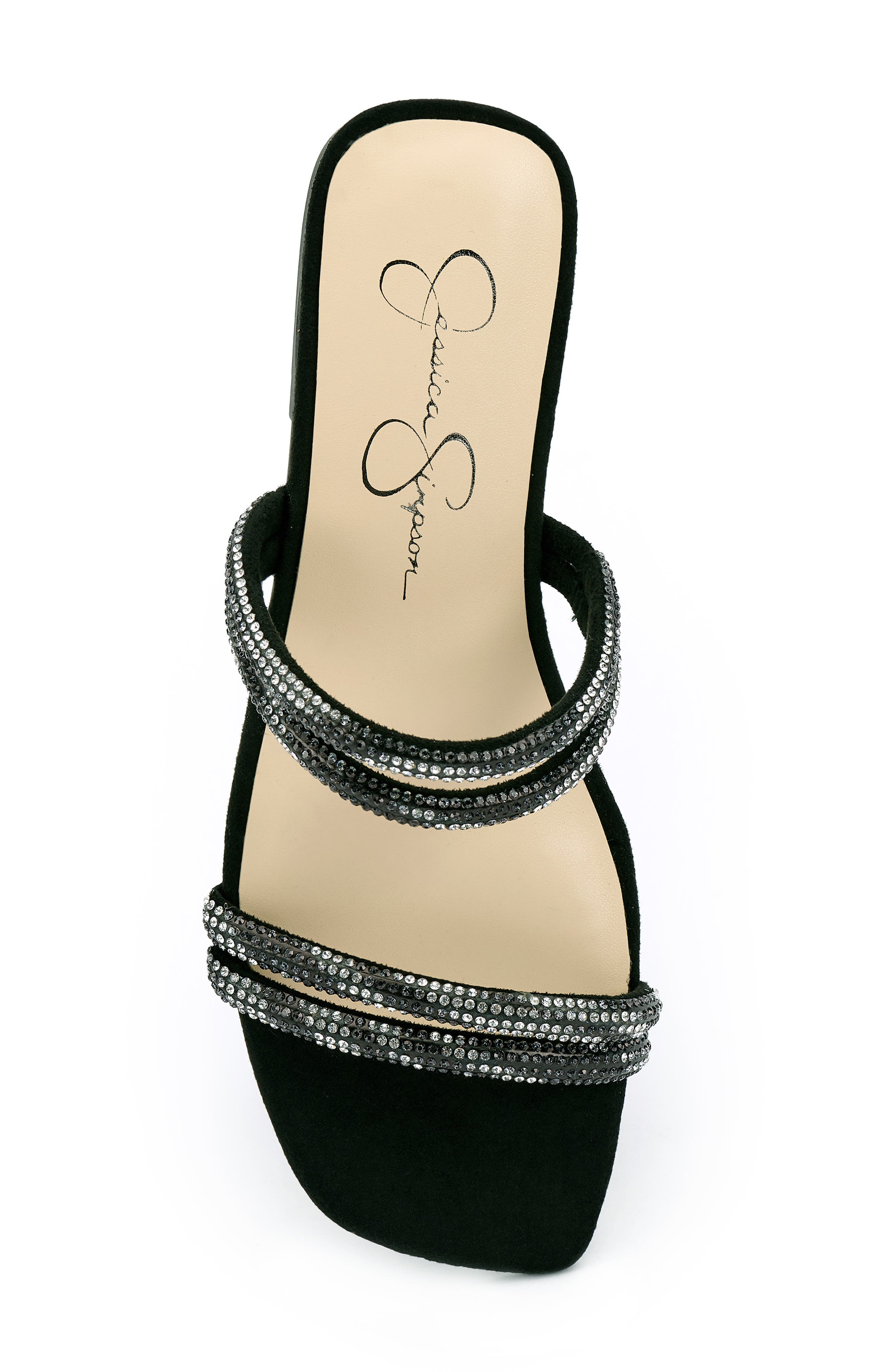 Jessica Simpson Raexe 2 Embellished Slide Sandal, Alternate, color, 