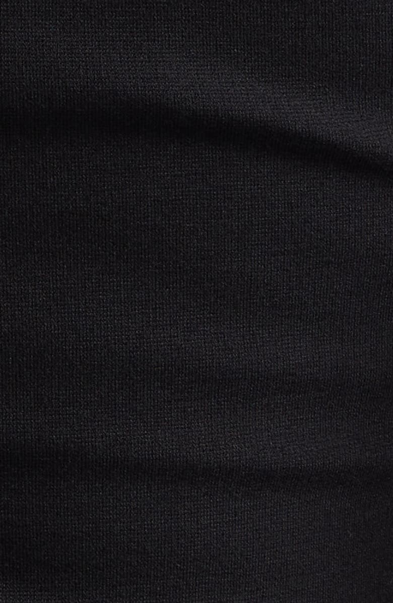 Akris punto Scoop Back Cap Sleeve Jersey Top, Alternate, color, 009 Black