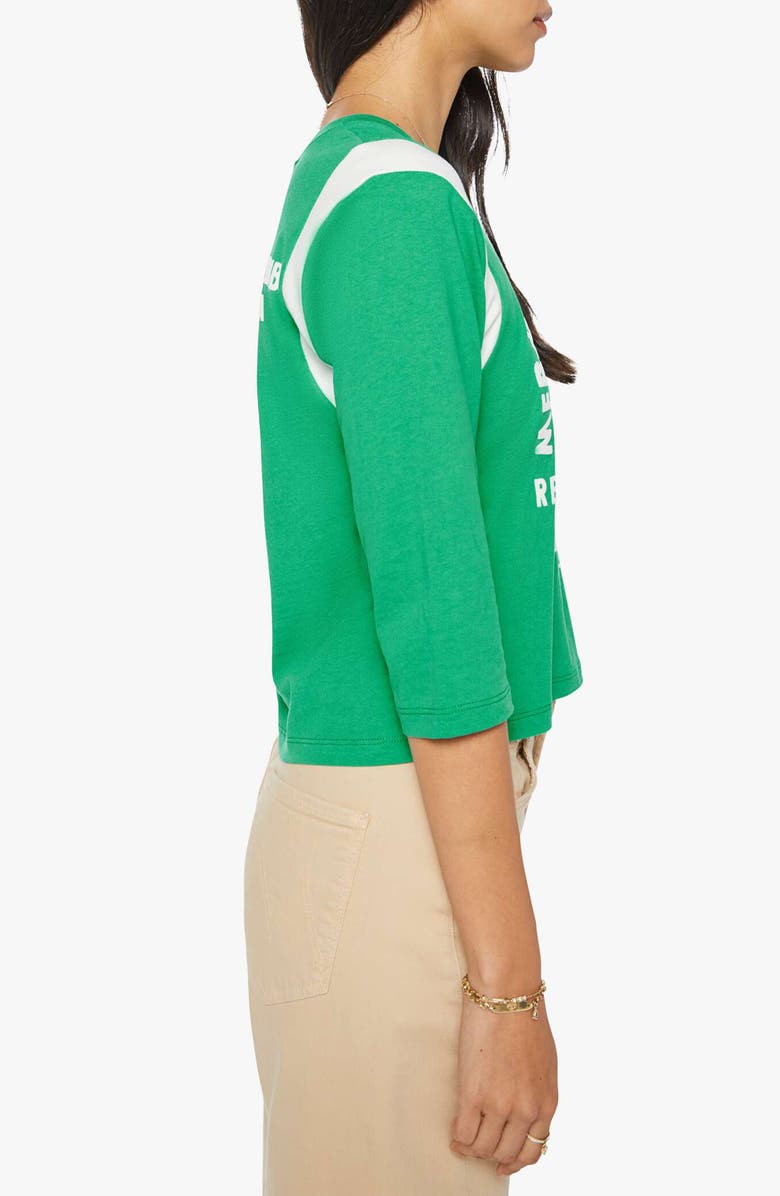 MOTHER The Better Half Graphic Cotton T-Shirt, Alternate, color, Mermaid Swim Club