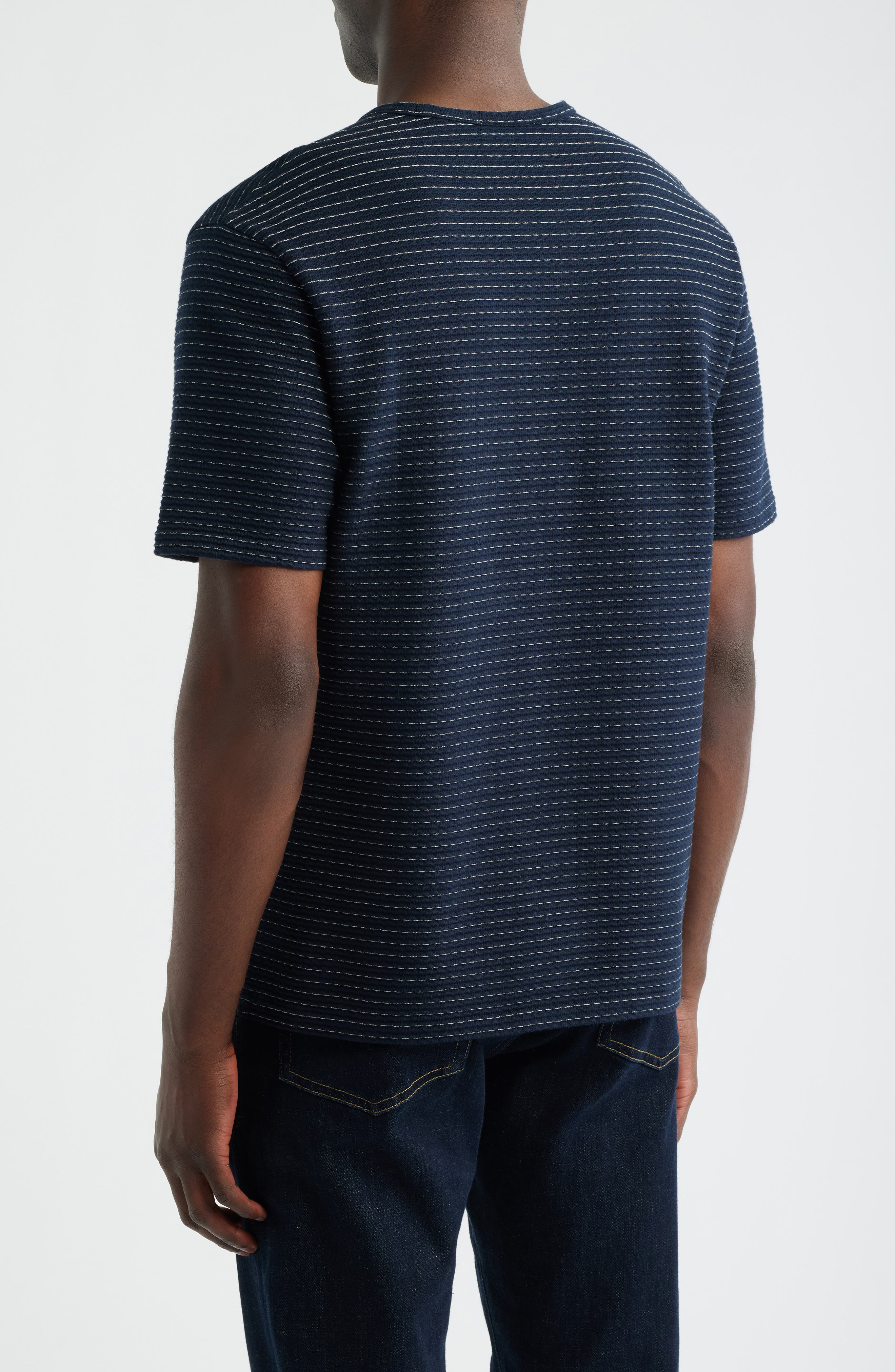 Jacquard Stripe T-Shirt - image 2