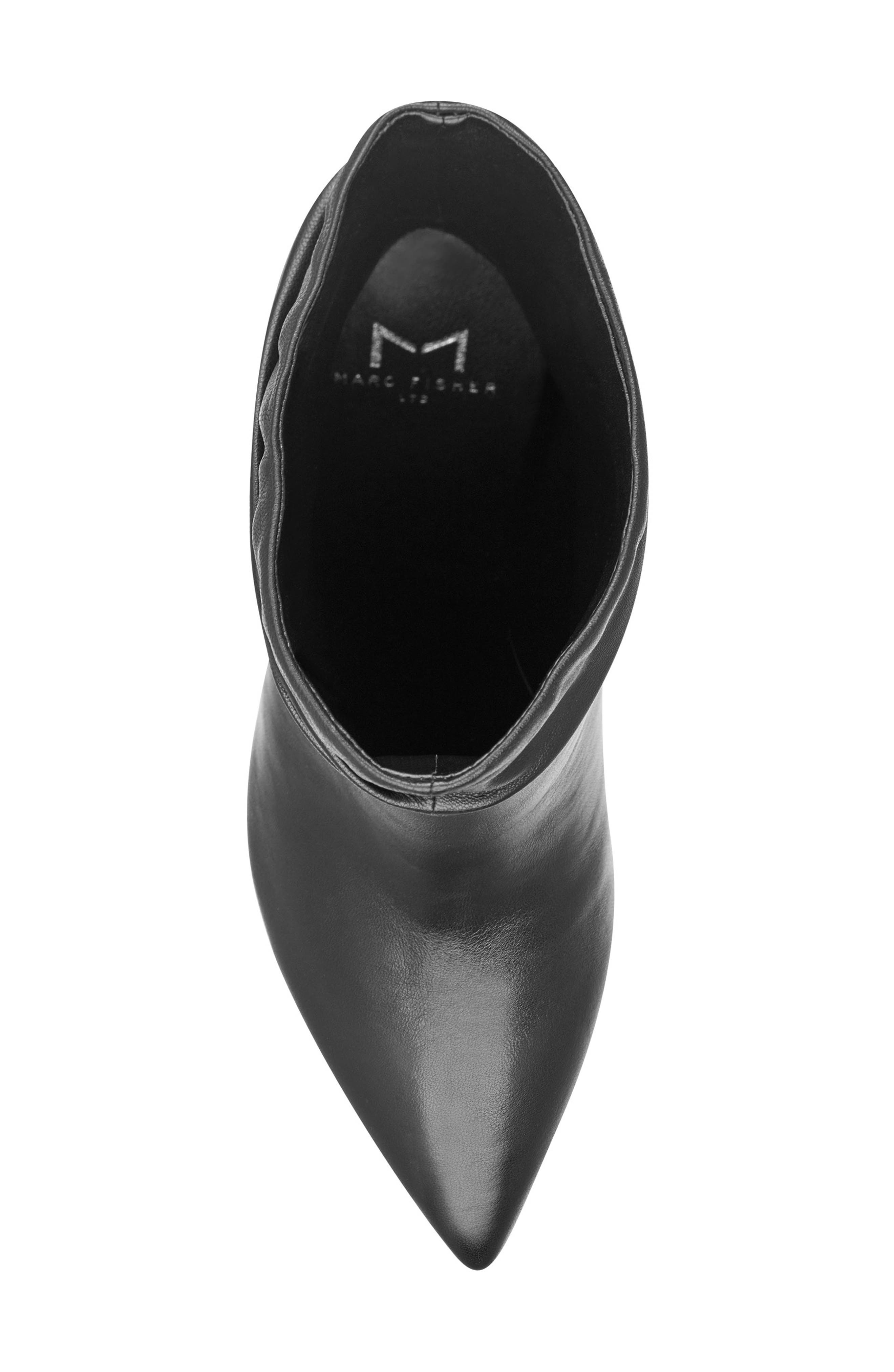 Unana Bootie, Alternate, color, BLACK LEATHER